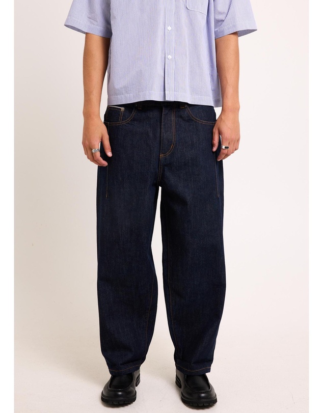 Black Noise White Rain - Raw Selvedge Denim Jeans