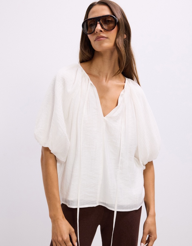 The Fated - Lila Puff Sleeve Blouse
