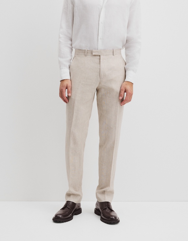 Country Road - Linen Check Pant