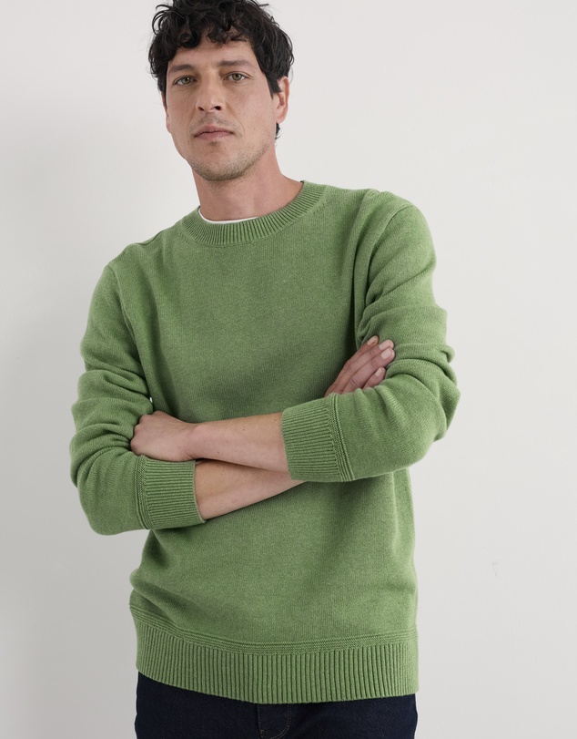 Seasalt - Seasalt Cornwall Green Moorstone Jumper