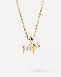 PDPAOLA - Charm Necklace Dog Charm