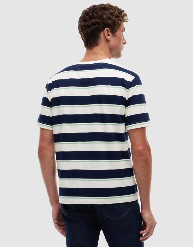Tommy Hilfiger - Mixed Stripe Relaxed Jersey T-Shirt