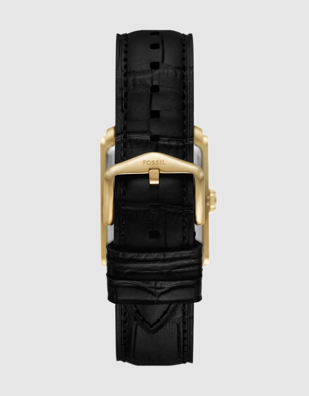 Fossil - Carraway Black Analogue Watch
