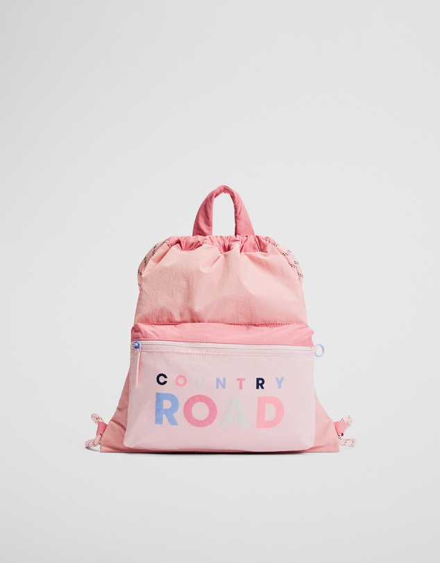 Country Road - Drawstring Backpack