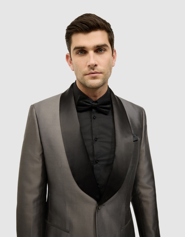 Politix - Black Tie Wool-silk Tuxedo