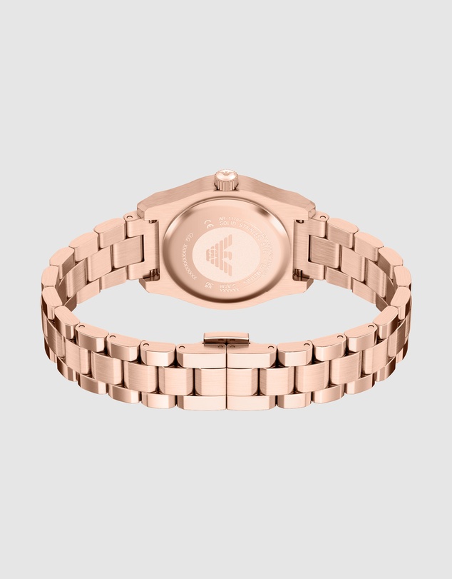 Emporio Armani - Rose Gold Analogue Watch