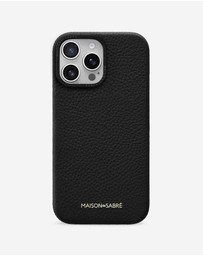 Maison De Sabre - Leather Phone Case (iPhone 16 Pro Max)
