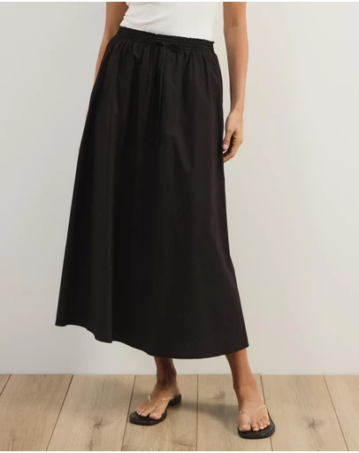 Atmos&Here - Caitlin Cotton Midi Skirt
