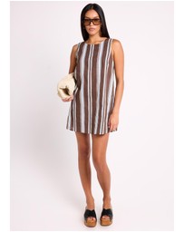 Subtitled - Tyra Stripes Mini Dress