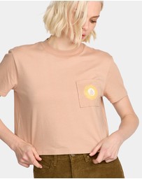 Volcom - Womens Pocket Dial Short Sleeve T-Shirt