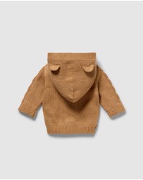 Wilson & Frenchy - Organic Knitted Cable Jacket - Babies