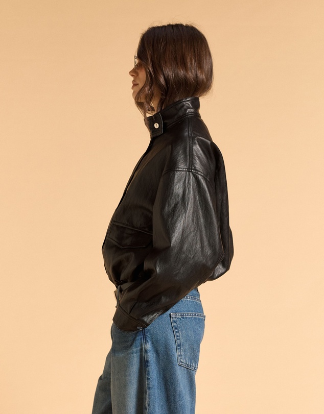 MVN - Soft Faux Leather Jacket