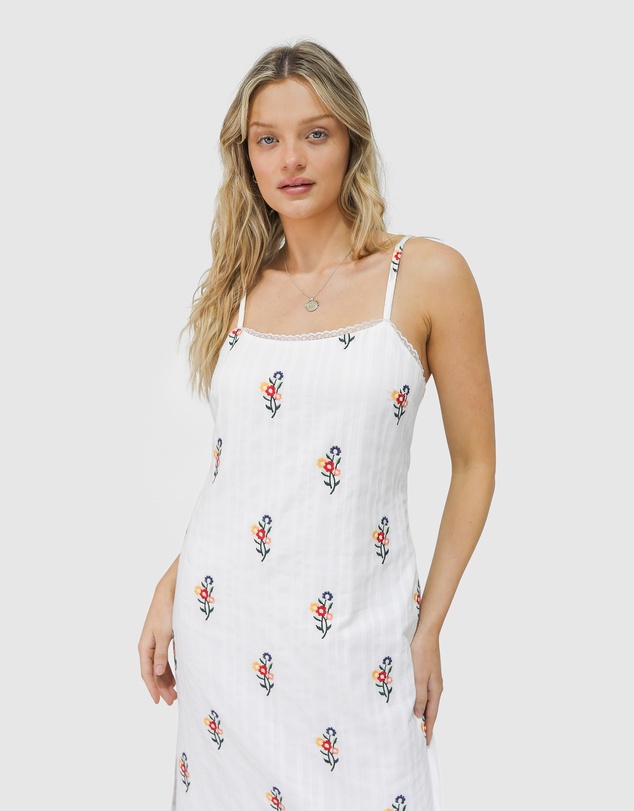 Belle & Bloom - She Blooms Floral Midi Dress