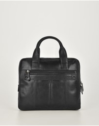 Cobb & Co - Turner Leather Laptop Satchel