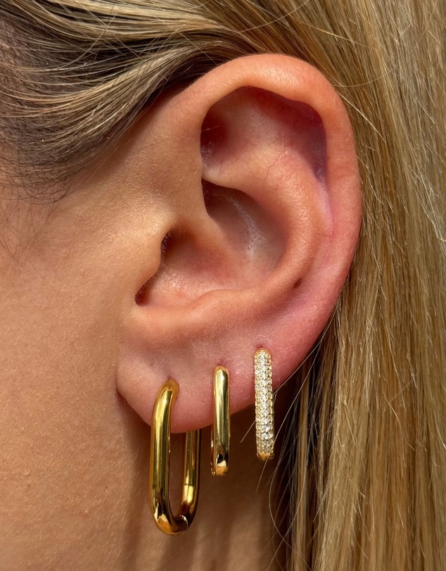 Izoa - Voleta Hoop Earrings