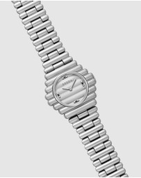 Breda - Coda Silver and Metal Bracelet Watch, 32MM
