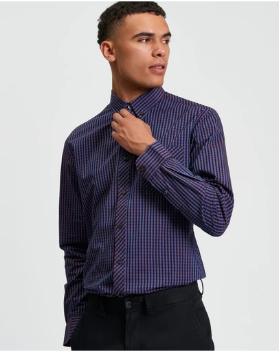 Ben Sherman - Signature Gingham Long Sleeve Shirt