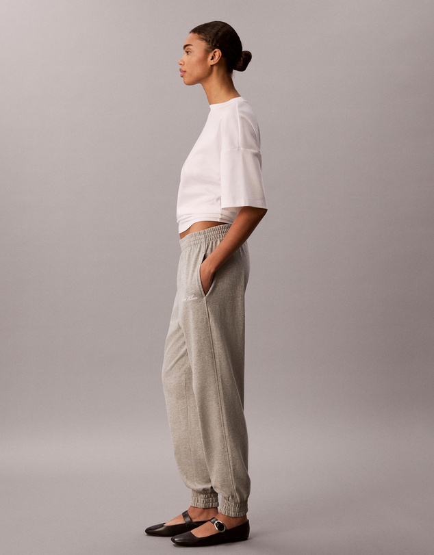Calvin Klein - Logo Cotton Jersey Heavy Jersey Joggers
