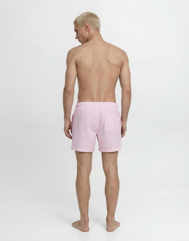Jack & Jones - Maui Ocean Seersucker Swim Shorts