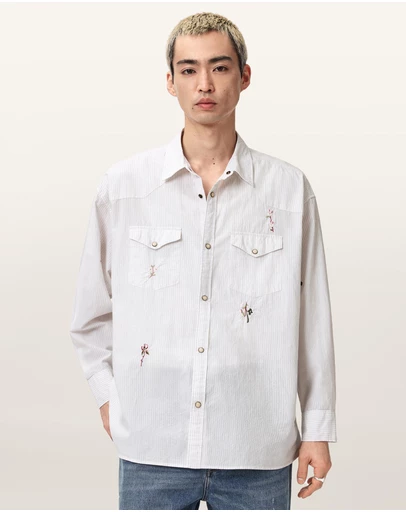AllSaints - Portman LS Shirt