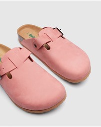 BioNatura - Totti Leather Slides