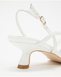 AERE - Leather Slingback Heels