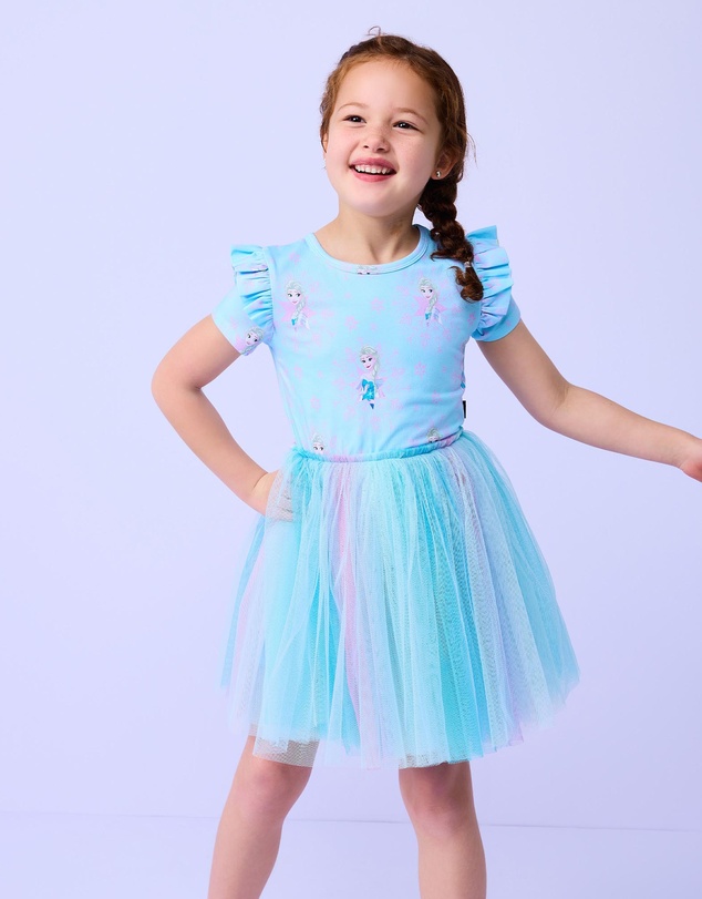 Rock Your Kid - Frozen Rainbow Dress - ICONIC EXCLUSIVE - Kids