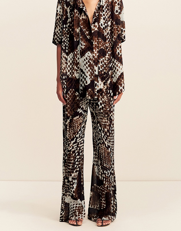 Shona Joy - Maia Sheer Drawstring Pants