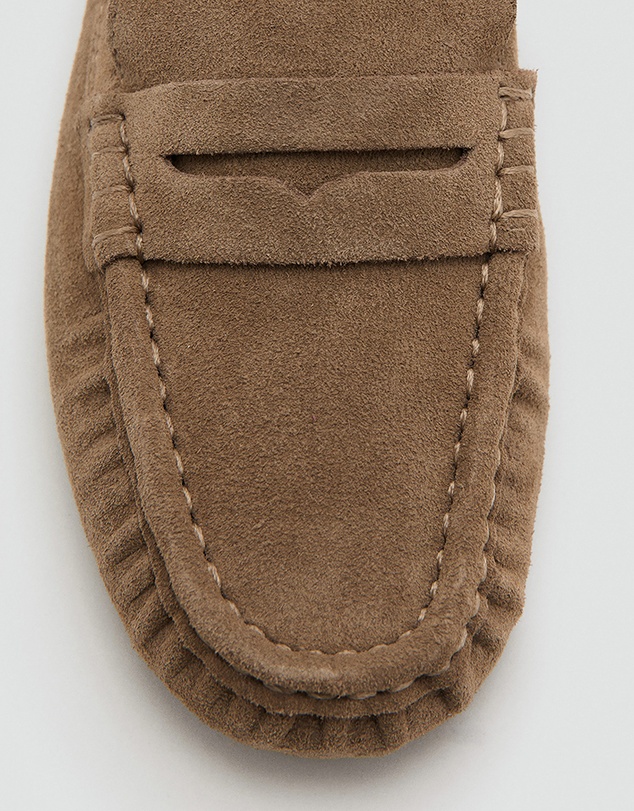 M.N.G - Suede Penny Loafers