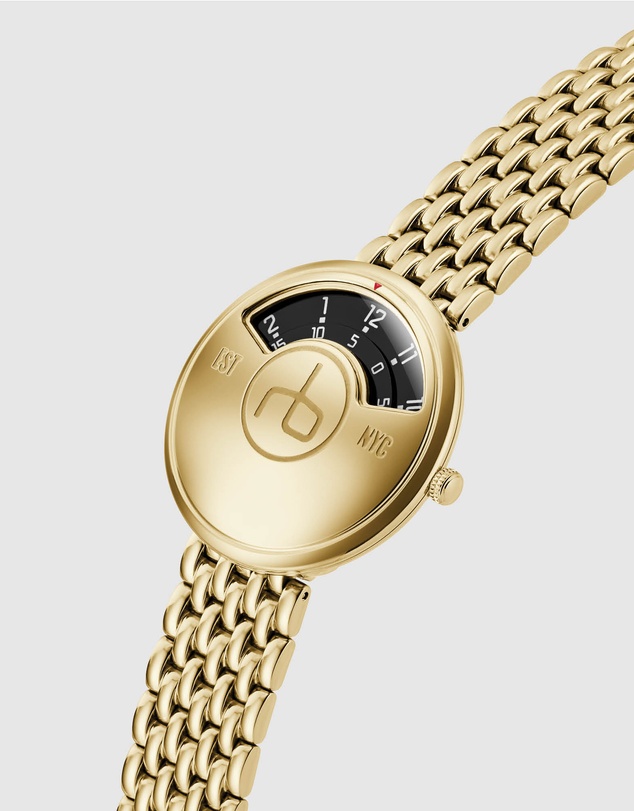 rag & bone - Rag & Bone Carrie Gold-Tone Analogue Watch
