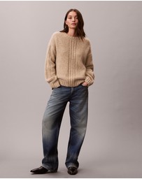 Calvin Klein - Brushed Blend Pullover Jumper