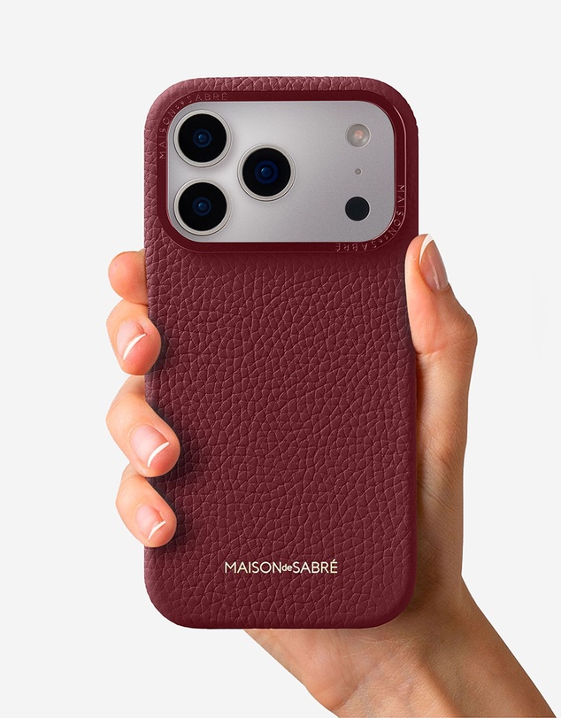 Maison De Sabre - Leather Phone Case (iPhone 17 Pro)