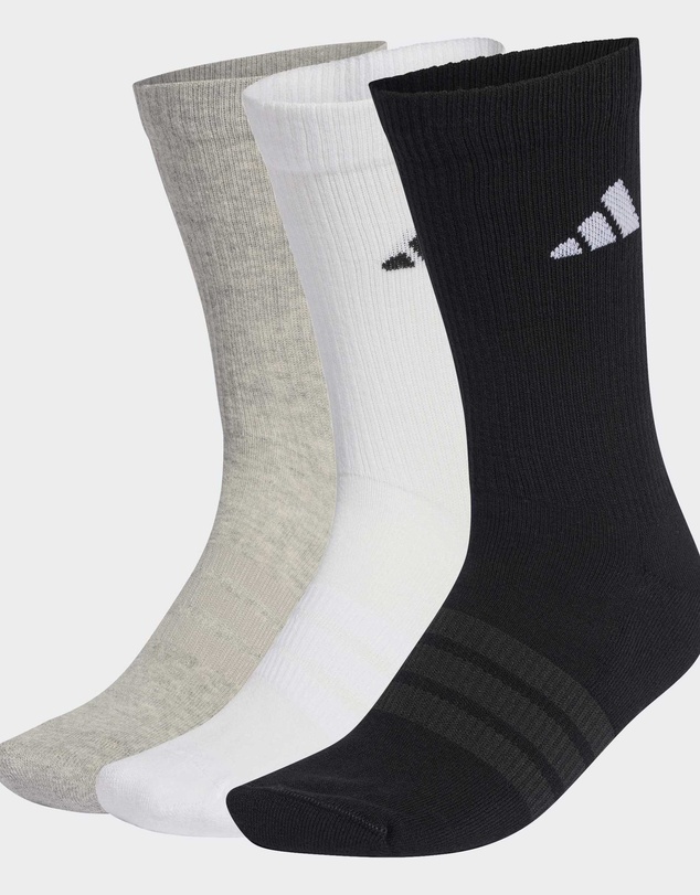 adidas Performance - CUSHIONED SPORTSWEAR CREW SOCKS 3 PAIR PACK Unisex