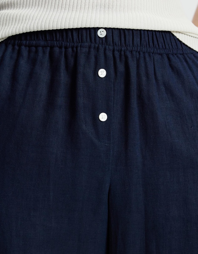 White By FTL - Robin Linen Pants