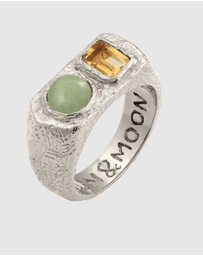 Haze & Glory - Sun and Moon Signet Ring
