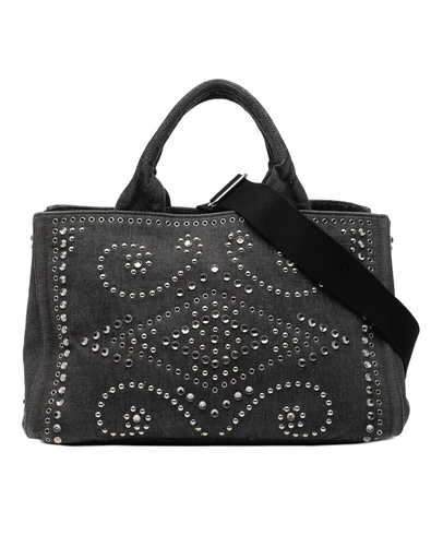 Pre-Loved by Azura Reborn - Pre-Loved Denim Canapa Bijoux Satchel