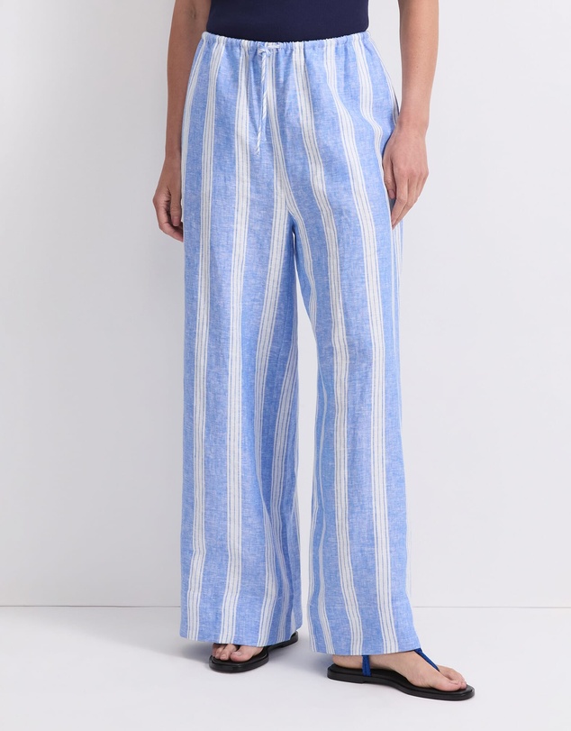 Sportscraft - Ariana Stripe Linen Pant