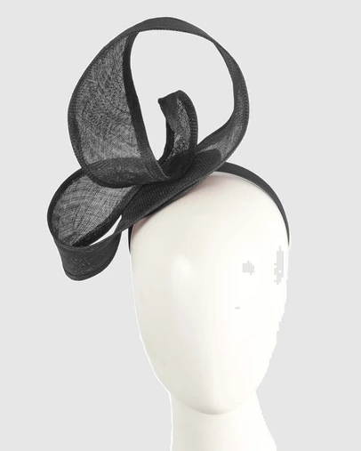 Max Alexander - Tall Sinamay Fascinator Headband