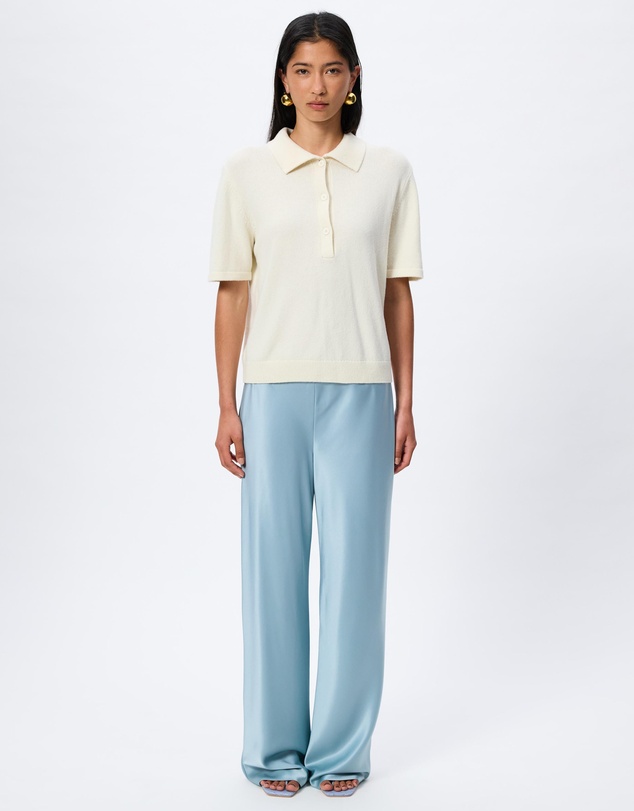 Reformation - Gale Satin Mid Rise Bias Pants