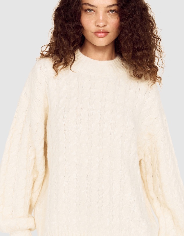 MINKPINK - Elika Cable Knit Jumper