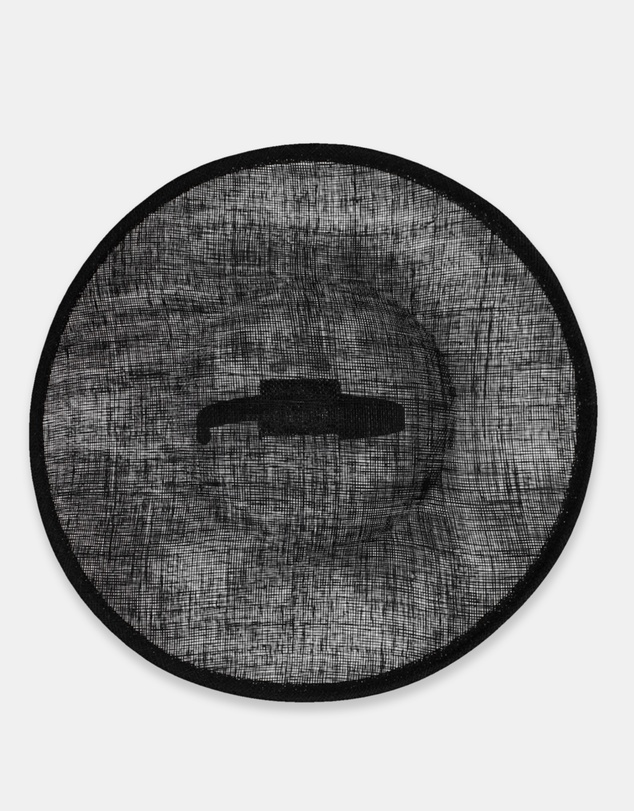 Morgan & Taylor - Viviana Plate Fascinator in Black