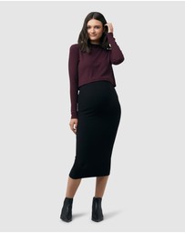 Ripe Maternity - Ruby Double Up Nursing Dress