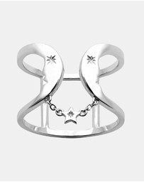 Karen Walker - Double Crescent Ring