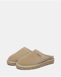 EVERAU - Australian Shepherd Ugg Nano Classic Slipper Cow Suede Upper House Shoes