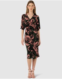 SACHA DRAKE - Allegra Faux Wrap Dress