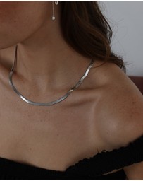 Pastiche - Silver Cleo Necklace