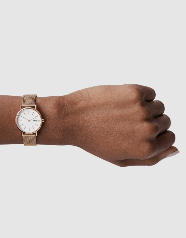 Skagen - Signatur Rose Gold-Tone Analogue Watch SKW2694