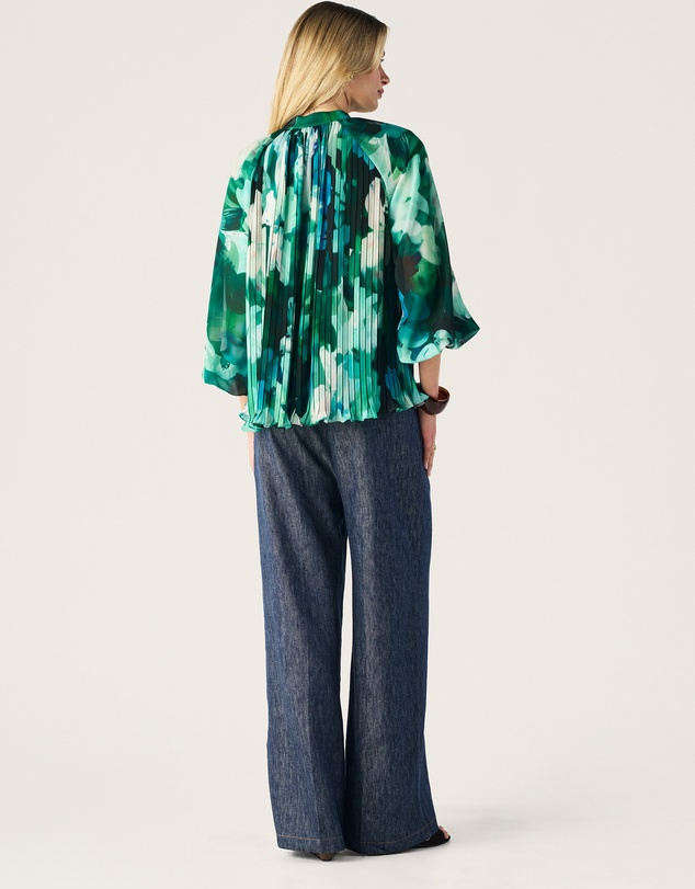 MOS The Label - Verdant Print Blouse
