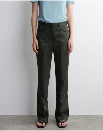 COS - Sateen Straight-Leg Trousers