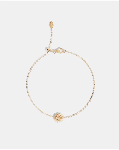 By Charlotte - Birth Flower Bracelet - Daisy April